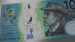 Image of New Australian 10 Dollars Banknote with KINEGRAM ZERO.ZERO®