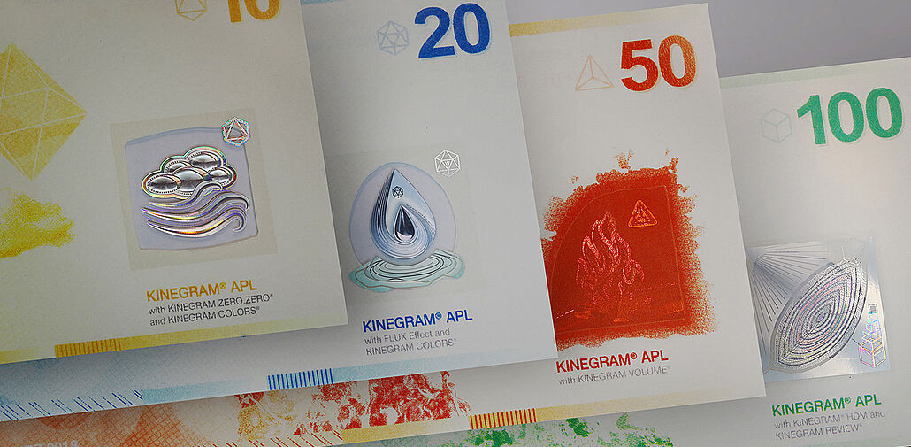 The Essential Element – APL features by KURZ for banknote security
