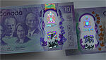 Image of Bank of Canada's New Commemorative Note with KINEGRAM ZERO.ZERO®